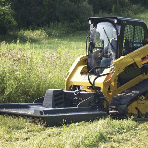 biggest skid steer brush hog|brush hog attachment for skid steer.